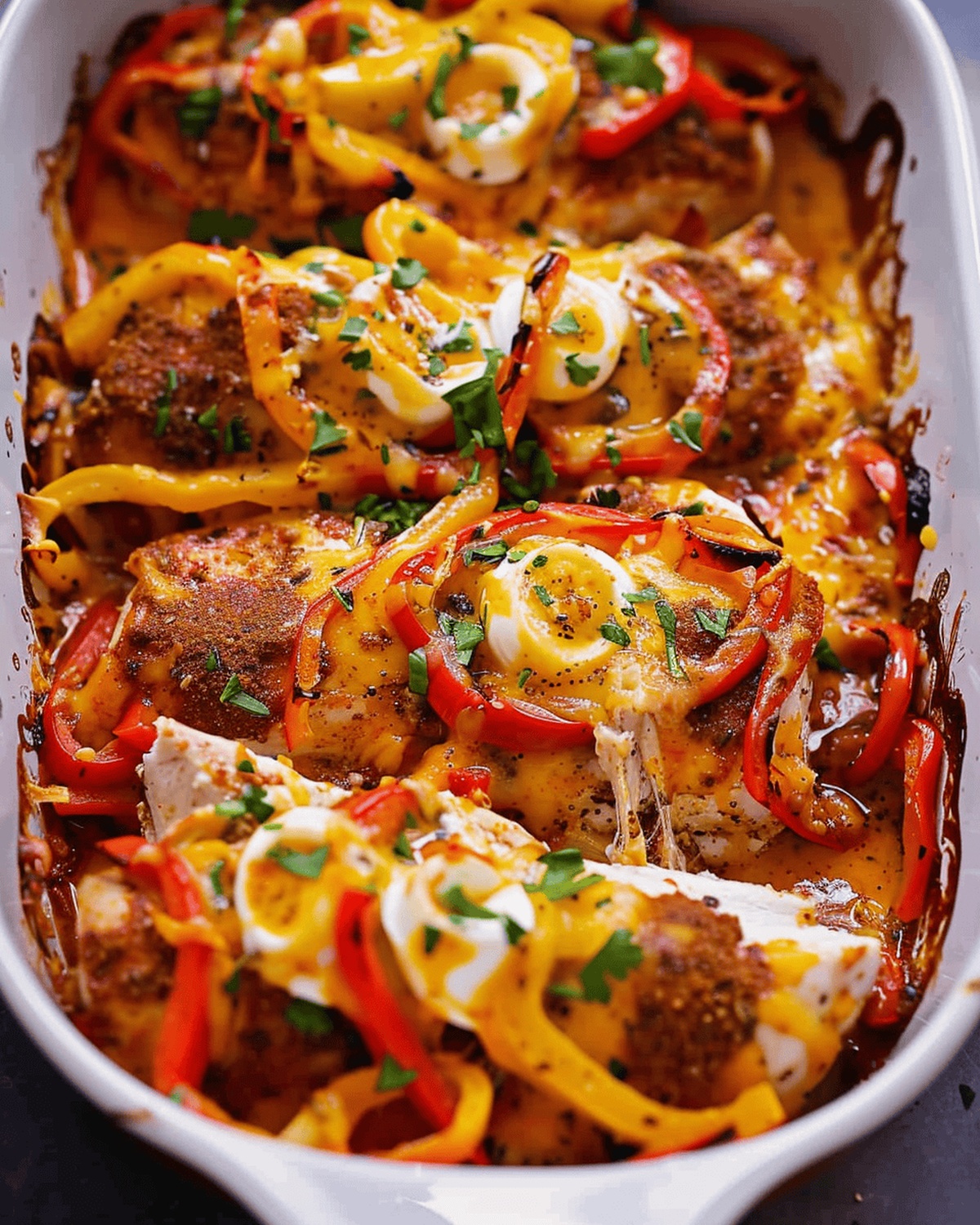 Cajun Chicken with Bell Peppers Recipe