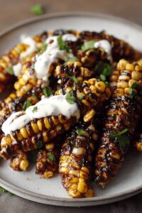 Vegan Corn Ribs with Aleppo Chili Butter & Lime Zest Cream Cheese Recipe