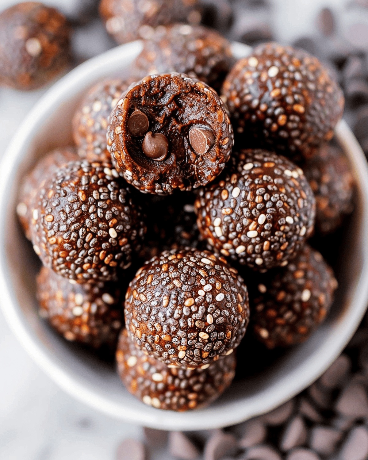 Chocolate Chia Balls Recipe