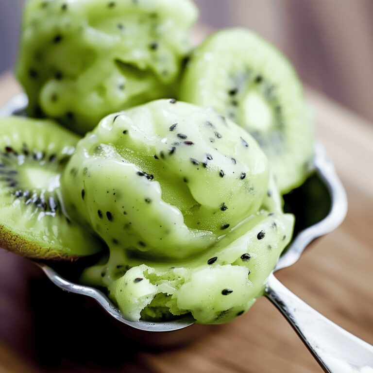 Refreshing Kiwi Sorbet Recipe