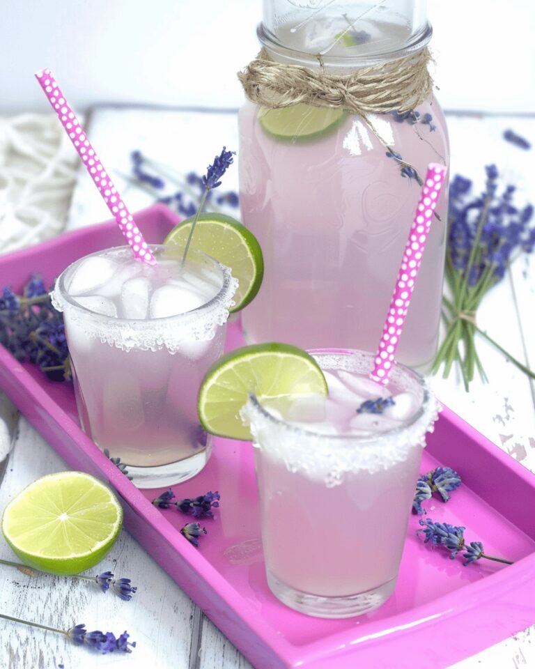 Vanilla Lavender Limeade Recipe