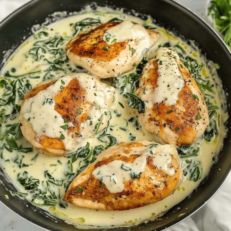 Irresistible Spinach and Cheese Stuffed Chicken Breasts Recipe