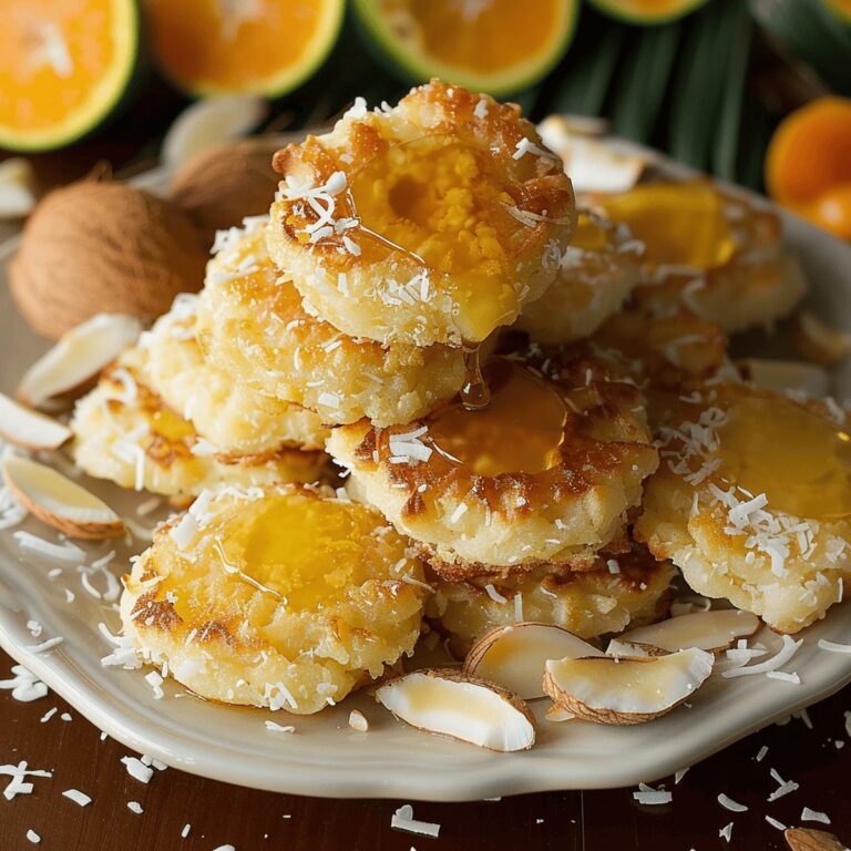 Heavenly Pineapple Coconut Thumbprint Cookies Recipe