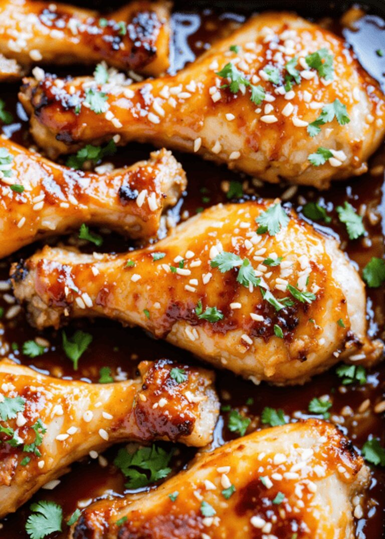 Irresistible Honey Garlic Baked Chicken Drumsticks Recipe