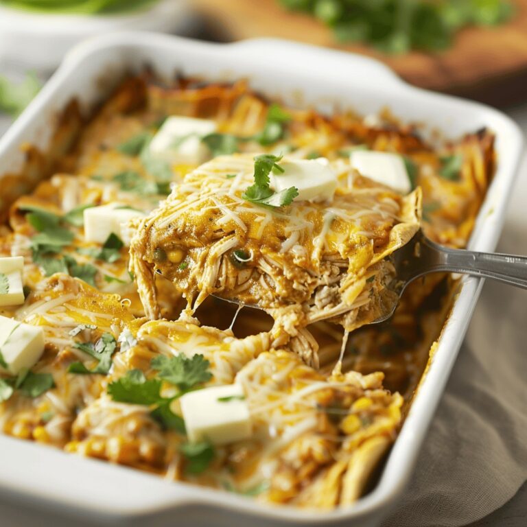 Creamy Chicken Tamale Casserole Recipe