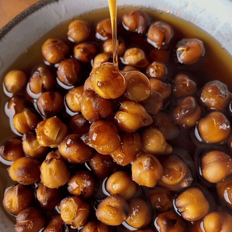 Sweet Honey Roasted Chickpeas Recipe