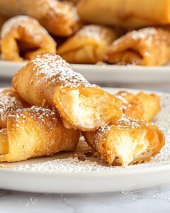 Cheesecake Egg Rolls Recipe