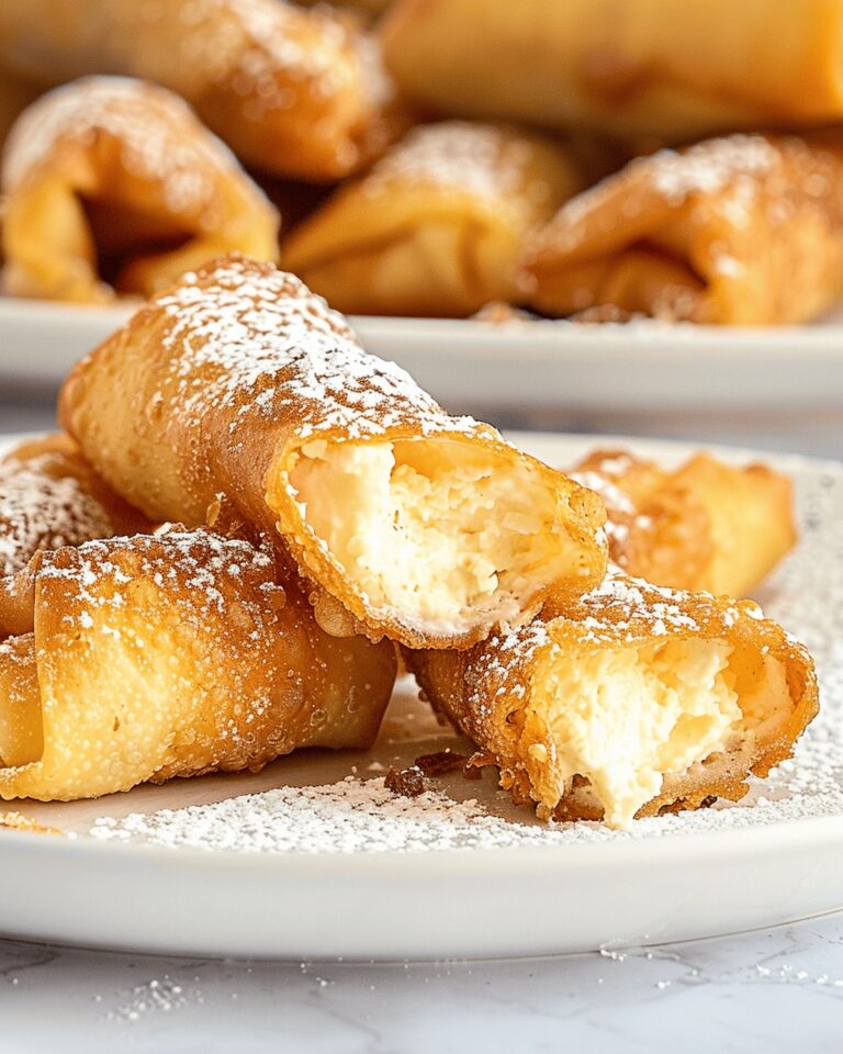 Cheesecake Egg Rolls Recipe