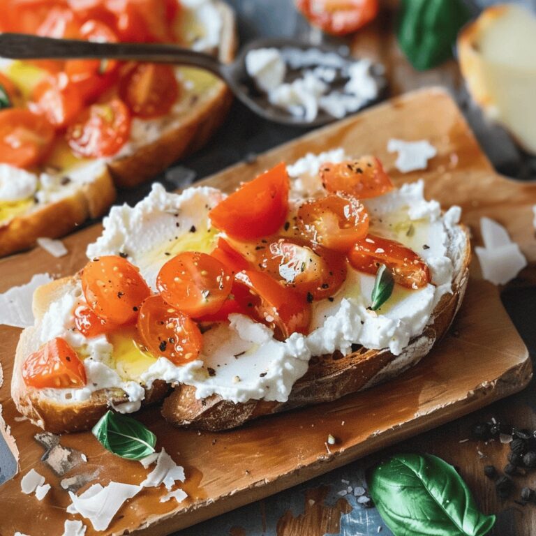 Creamy Ricotta Toast Recipe