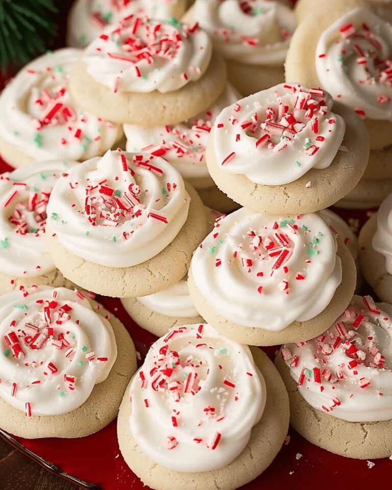 Peppermint Meltaway Cookies Recipe