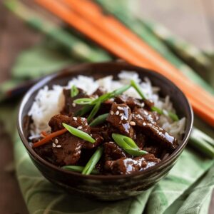 Tender Slow Cooker Mongolian Beef Recipe