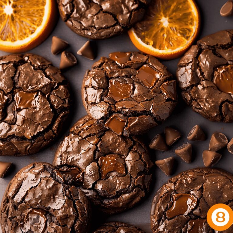 Decadent Chocolate Orange Brownie Cookies Recipe