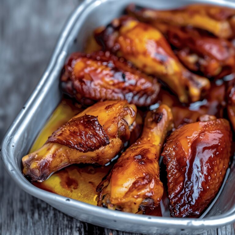 Crispy Honey Garlic Chicken Wings Recipe