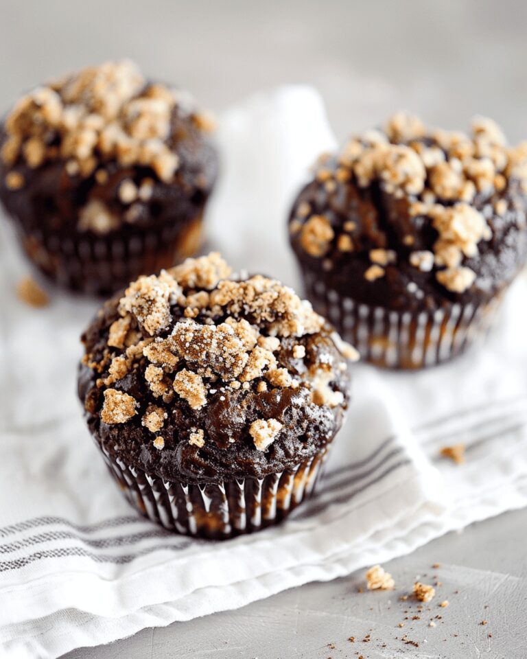 Chocolate Coffee Toffee Crunch Muffins Recipe