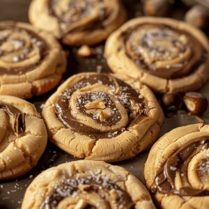 Irresistible Peanut Butter Hazelnut Swirl Cookies Recipe