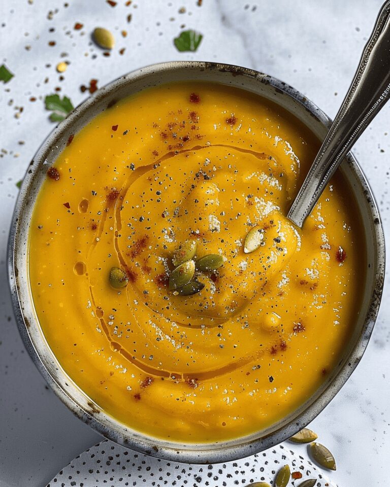 Velvety Butternut Squash Soup Recipe
