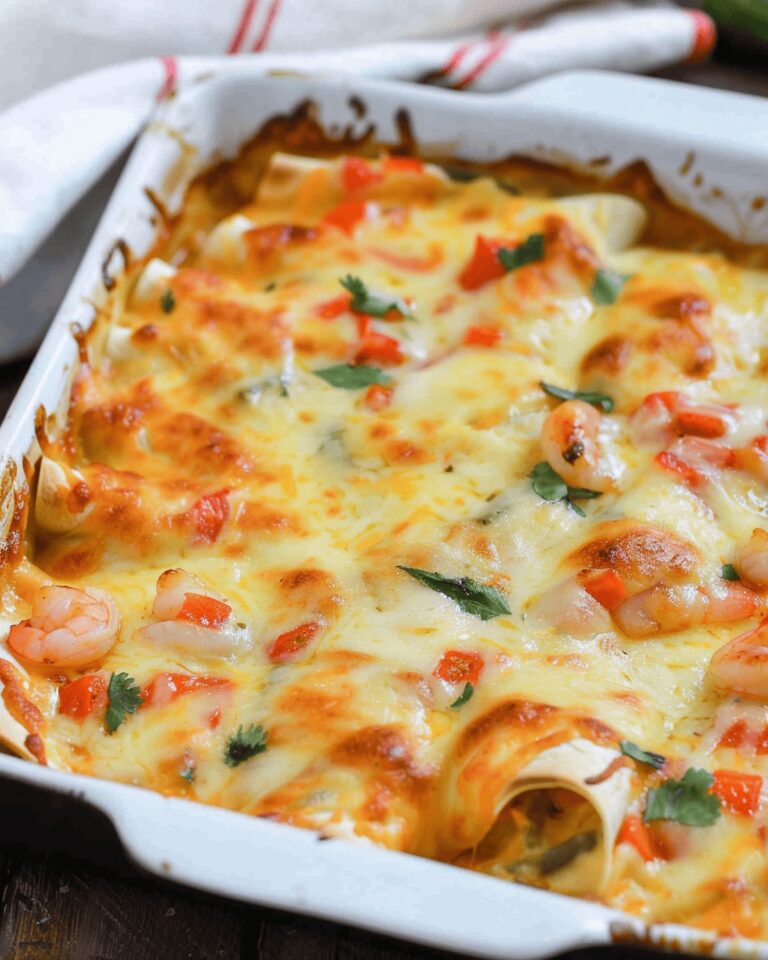 Creamy Shrimp Enchiladas Recipe