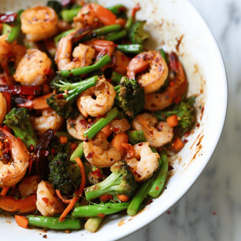 Sizzling Shrimp And Vegetable Stir-Fry Recipe
