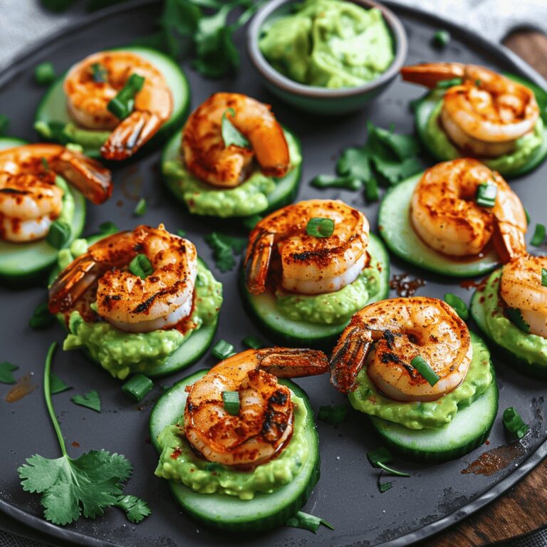 Zesty Shrimp and Cucumber Bites Recipe