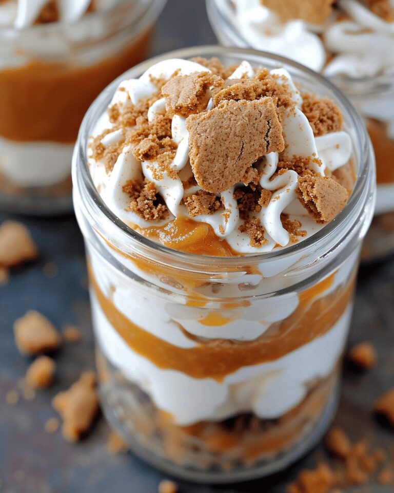 Luscious Salted Caramel Pumpkin Parfaits Recipe