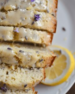Lavender Tea Bread with Lemon Glaze Recipe