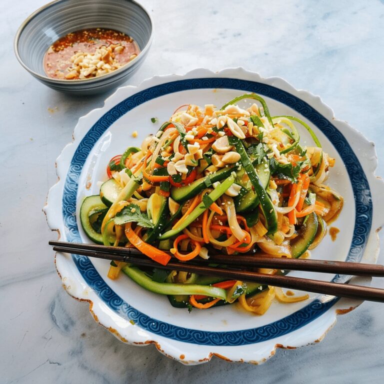 Flavorful Low-Carb Pad Thai Salad Recipe