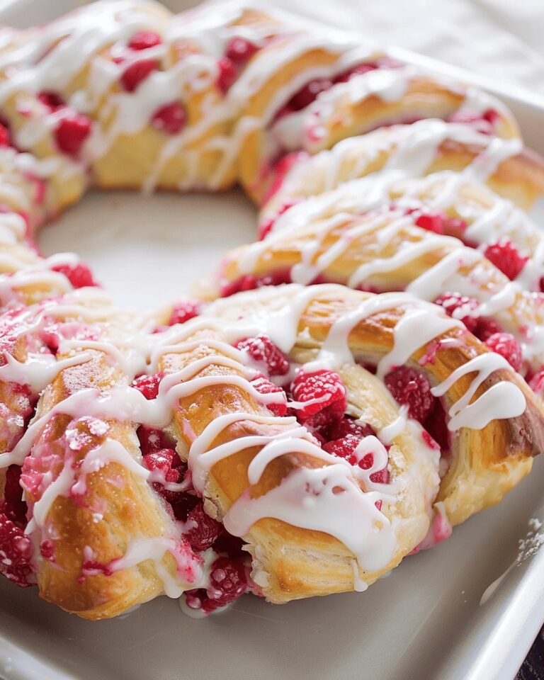 Lemon Raspberry Cream Cheese Danish Rolls Recipe