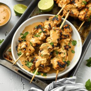 Tantalizing Thai Peanut Chicken Skewers Recipe