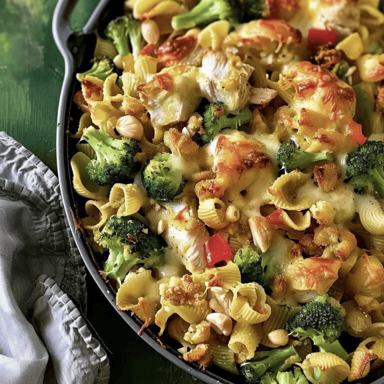 Creamy Tortellini & Chicken Divan Bake Recipe