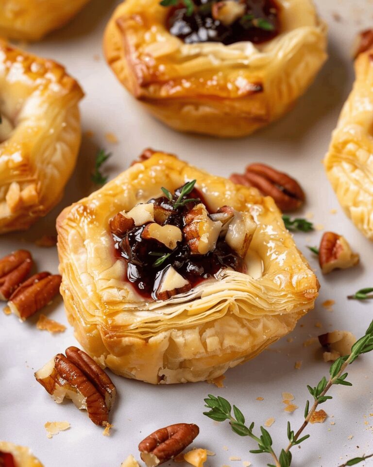 Puff Pastry Brie Bites Recipe