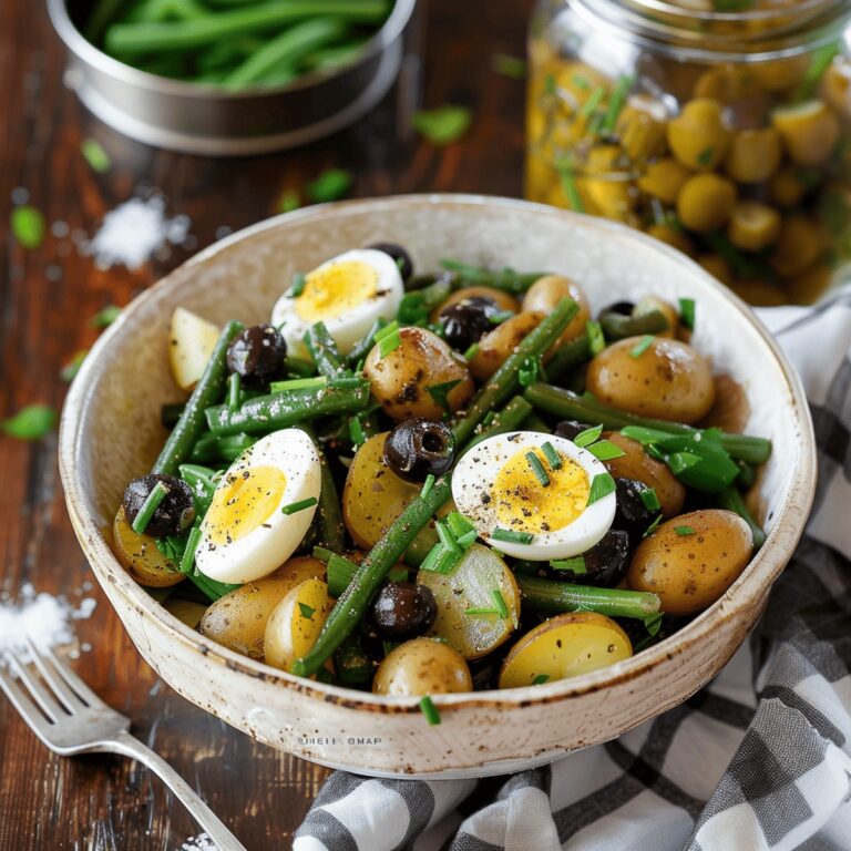 Zesty Garden Potato Green Bean Salad Recipe
