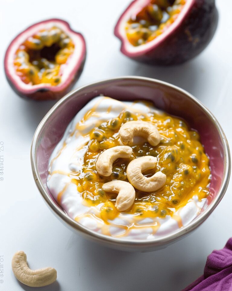 Creamy Passion Fruit Yogurt Recipe