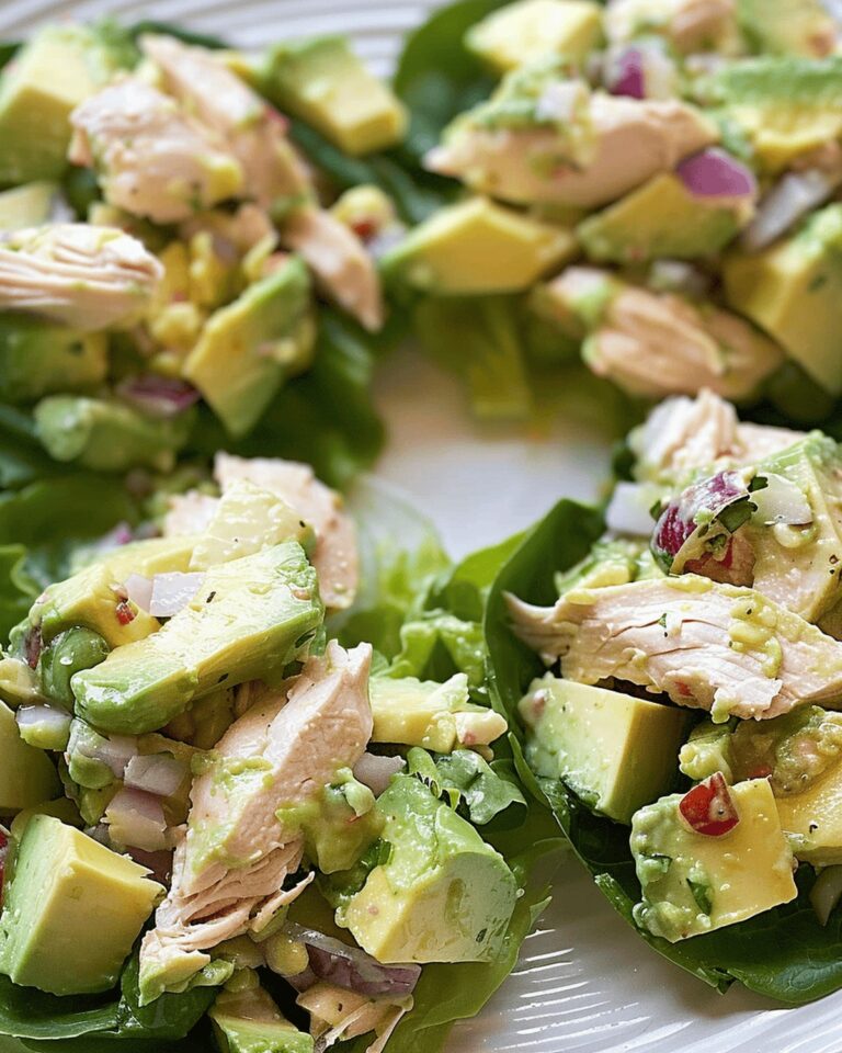 Creamy Avocado Chicken Salad Recipe