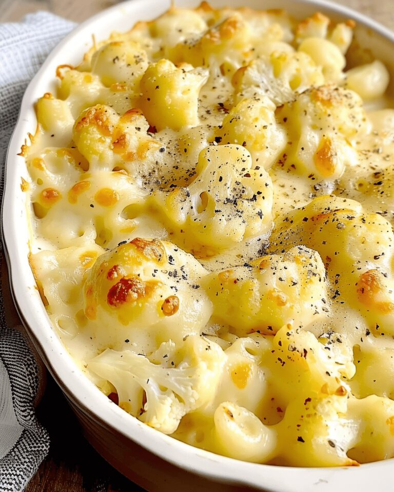 Low Carb Cauliflower Mac and Cheese Recipe