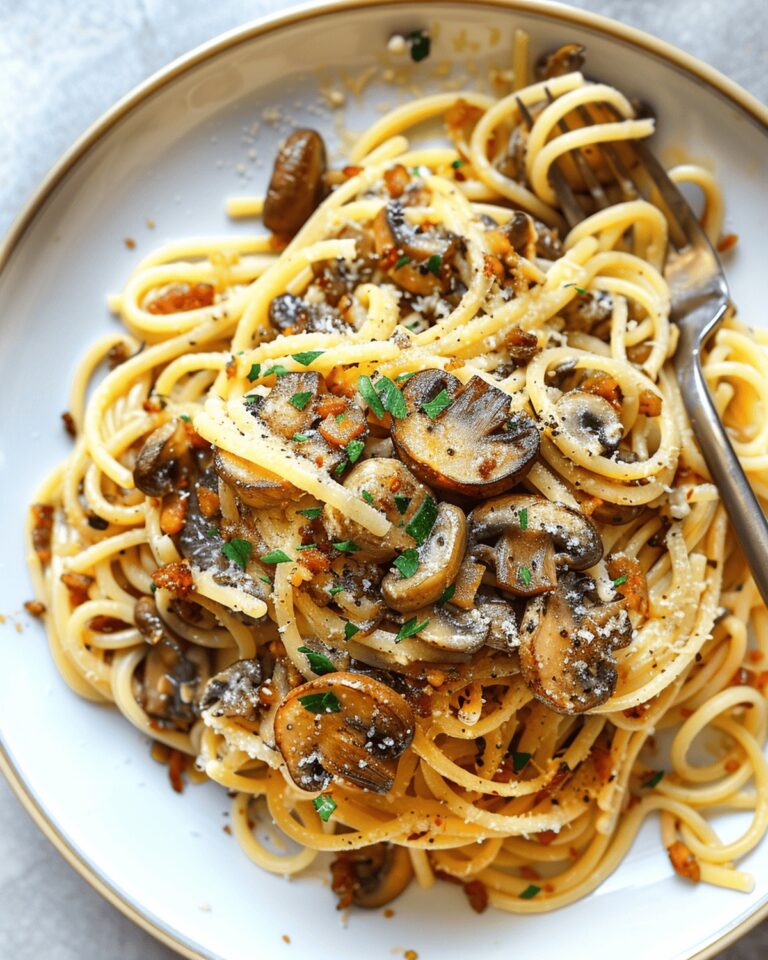 Brown Butter Mushroom Pasta Recipe