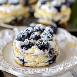 Heavenly Blueberry Bliss Cakes Recipe