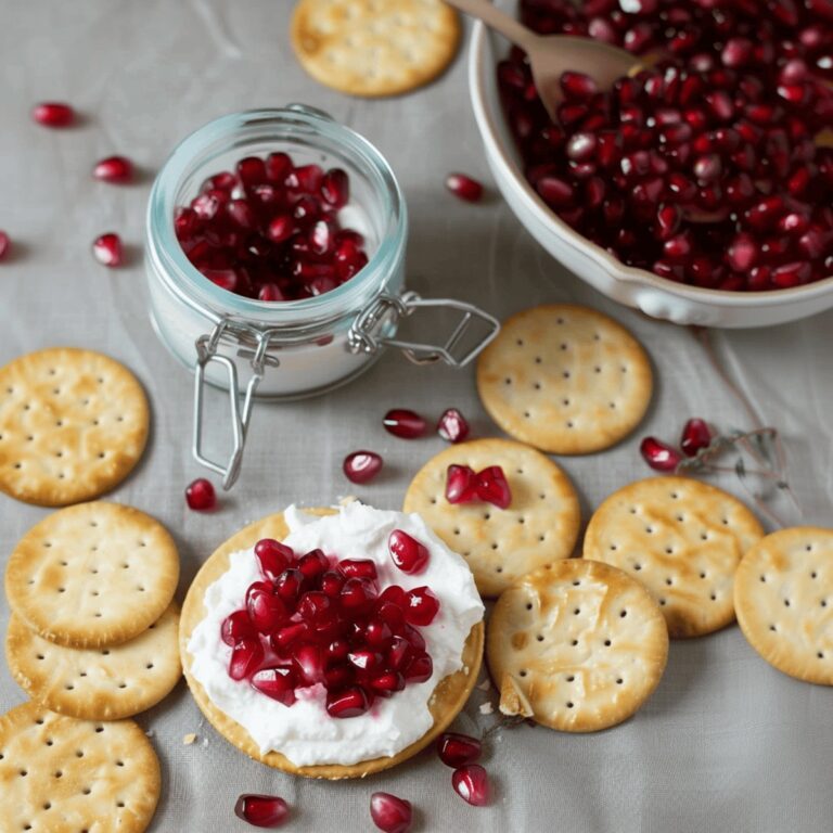 Elegant Pomegranate Cream Cheese Appetizer Recipe