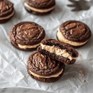Decadent Brownie Sandwich Cookies Recipe