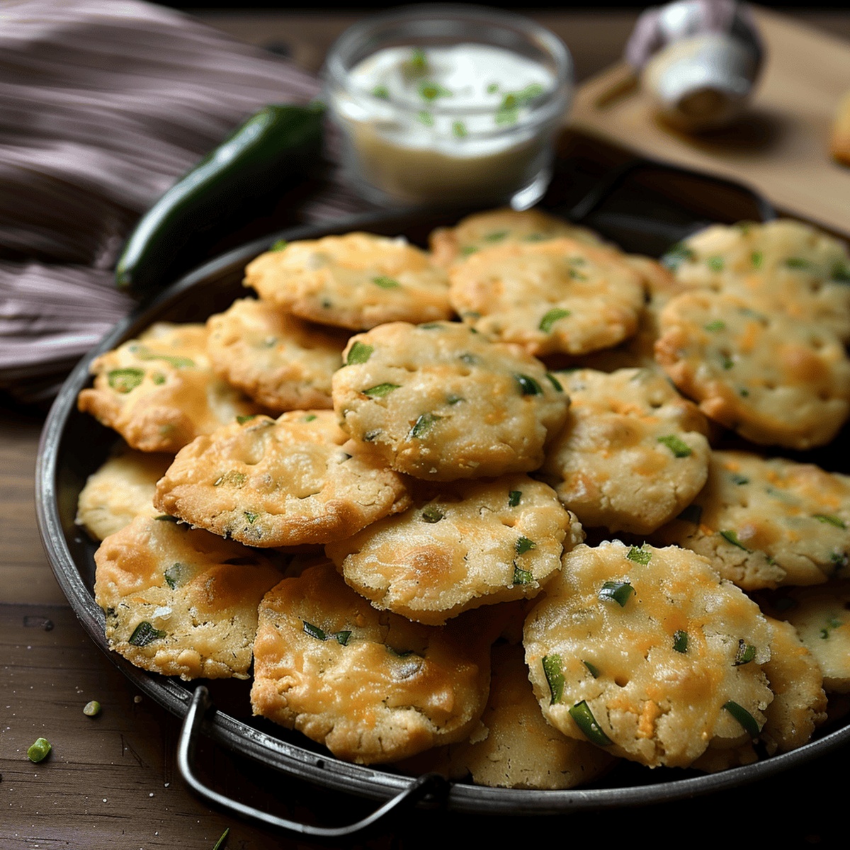 Zesty Jalapeno Shortbread Recipe