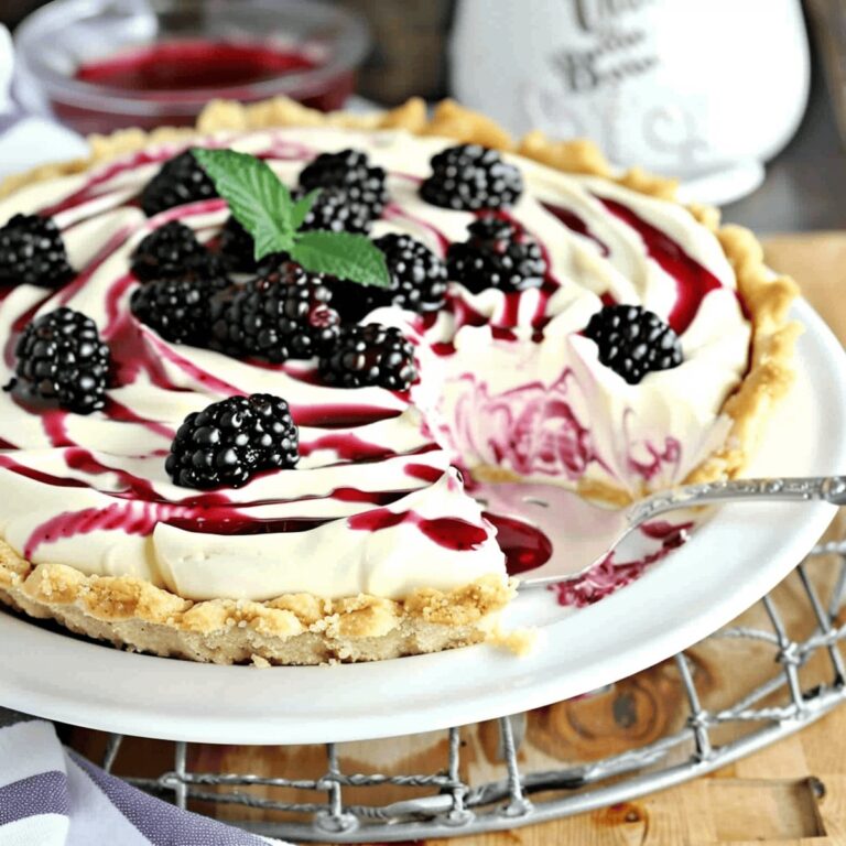 Blackberry Lemonade Pie Recipe