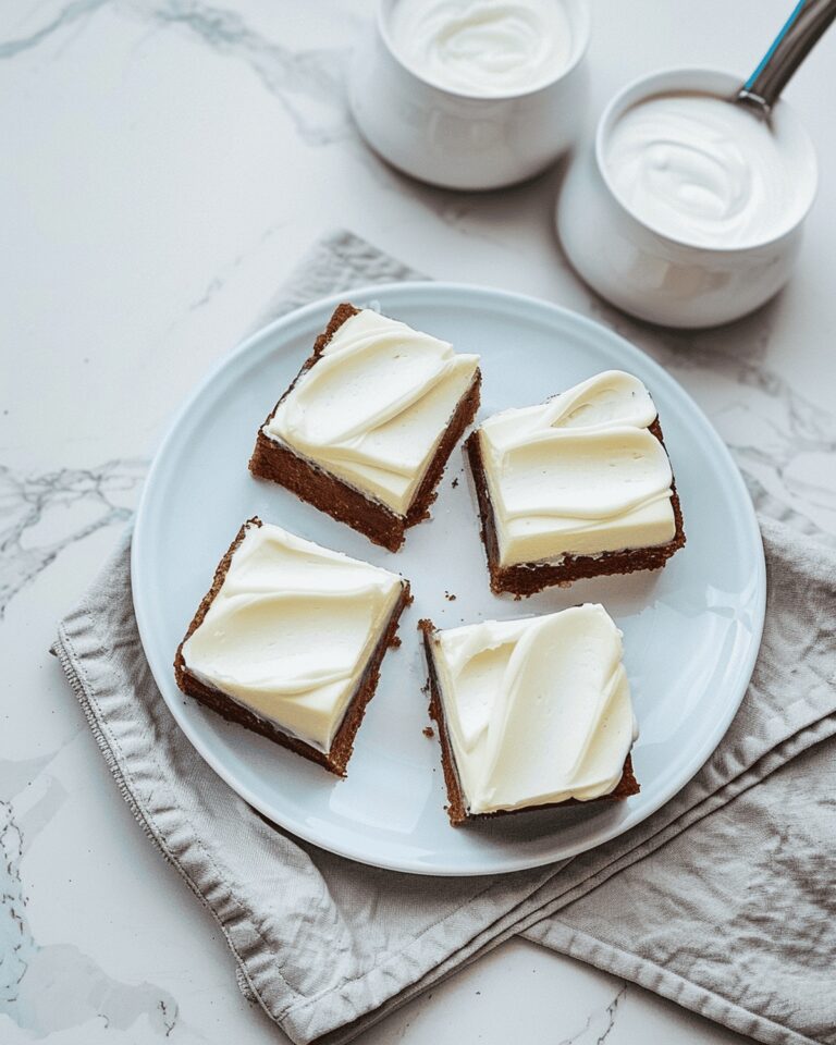 Gingerbread Bars with Cream Cheese Frosting Recipe