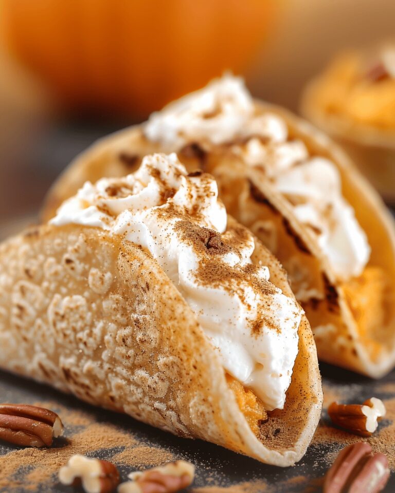 Pumpkin Pie Tacos Recipe