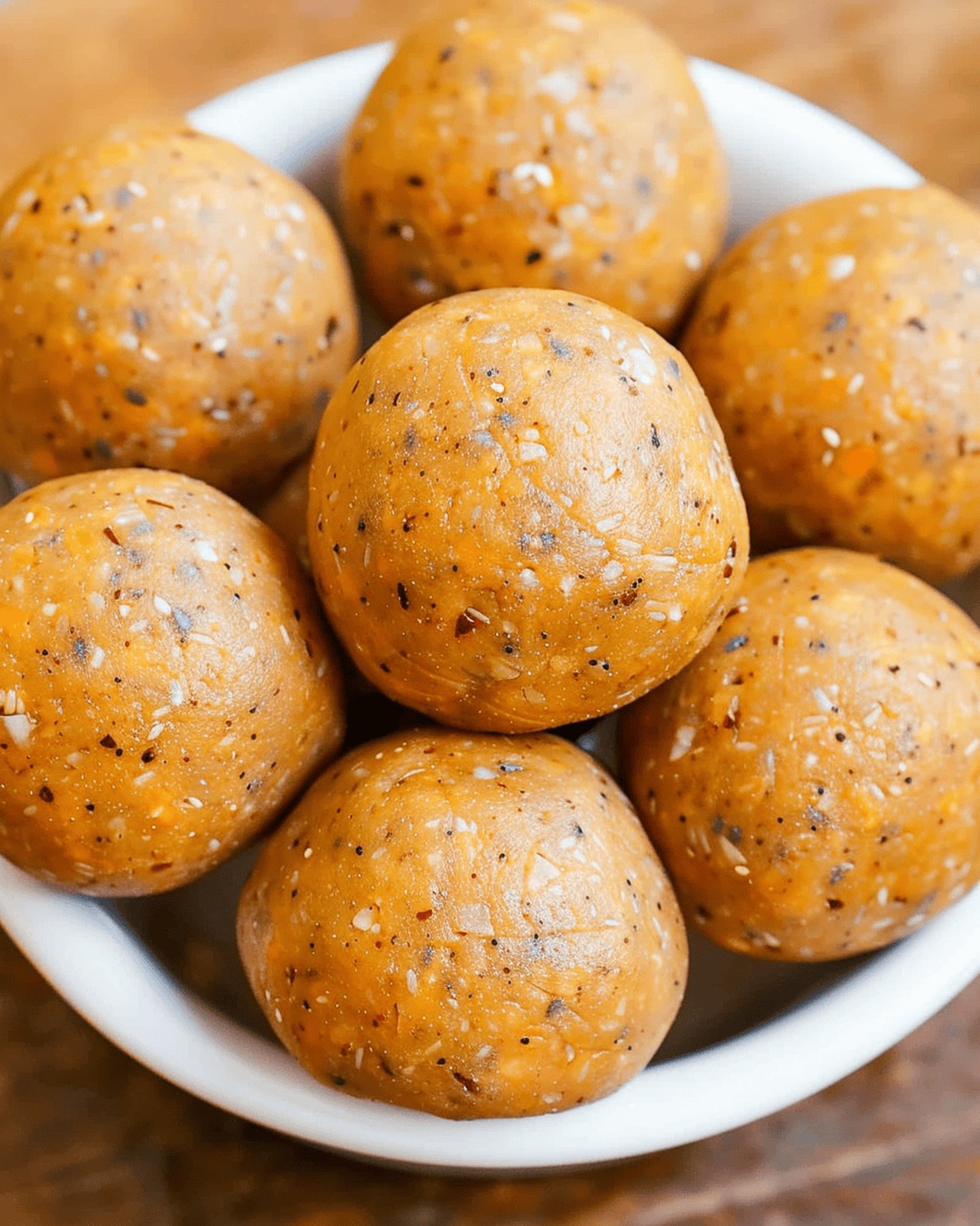 No-Bake Healthy Pumpkin Pie Energy Balls Recipe