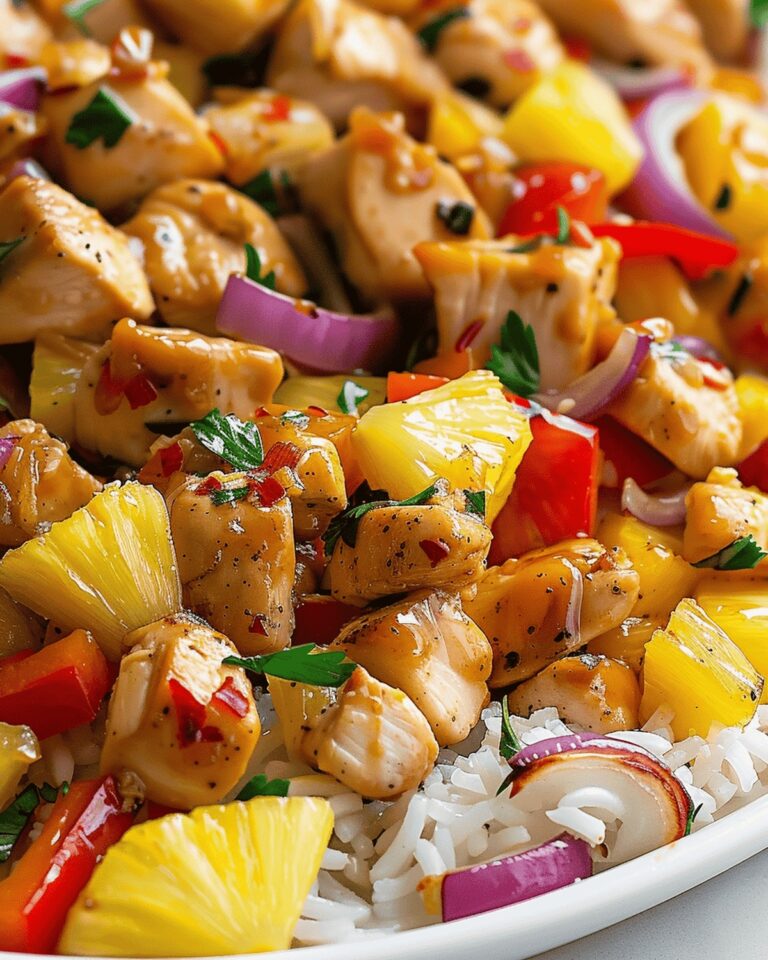 Hawaiian Chicken Sheet Pan Recipe