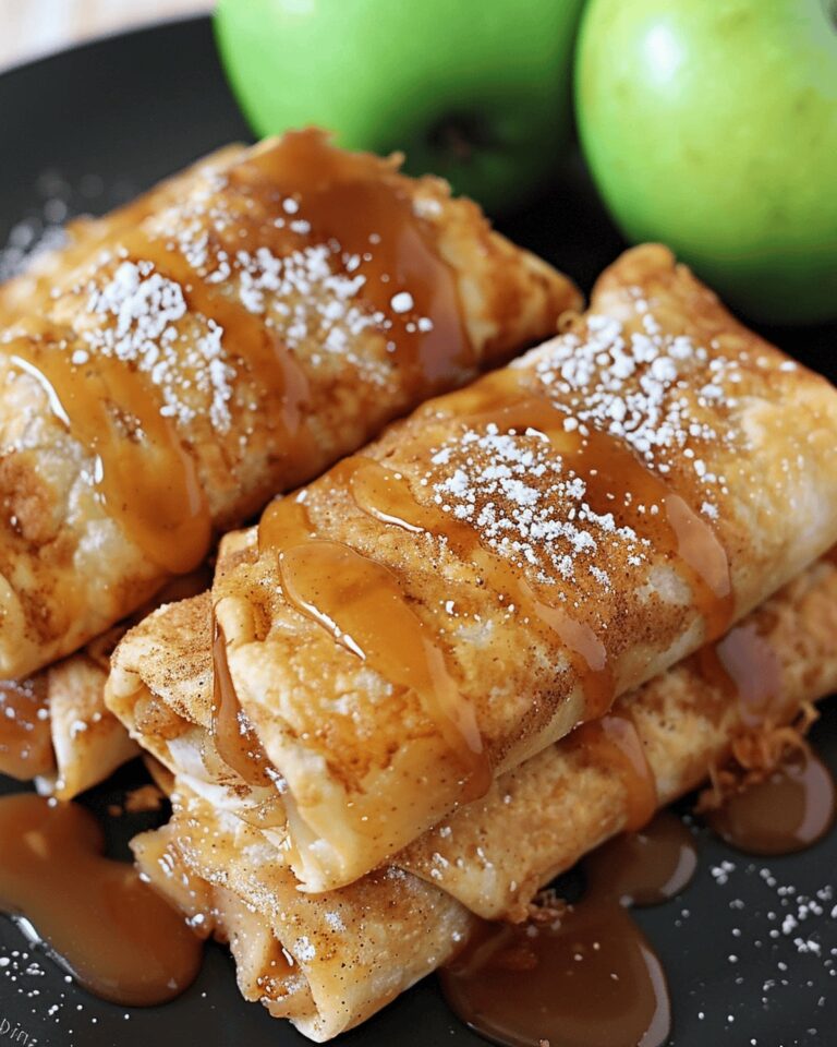 Caramel Apple Chimichangas Recipe
