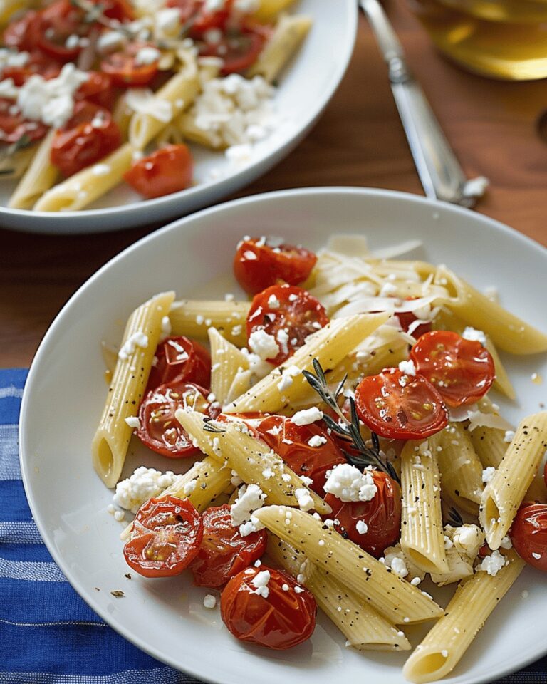 Creamy Roasted Tomato Penne Recipe