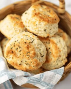 Herbed Cottage Cheese Biscuits Recipe