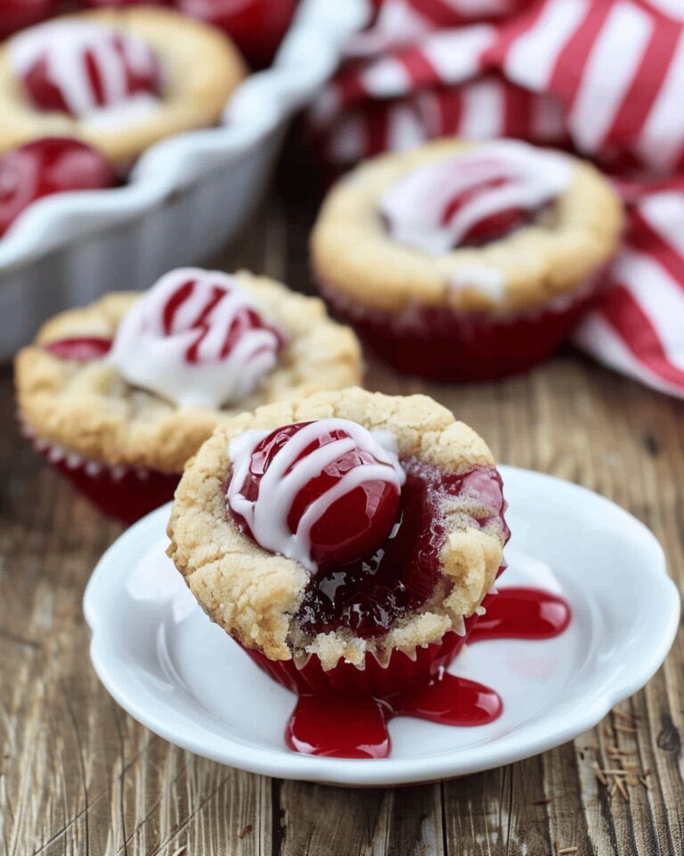 Cherry Pie Cookie Cups Recipe