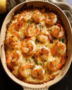 Succulent Magic Baked Shrimp in Lemon Butter Sauce Recipe