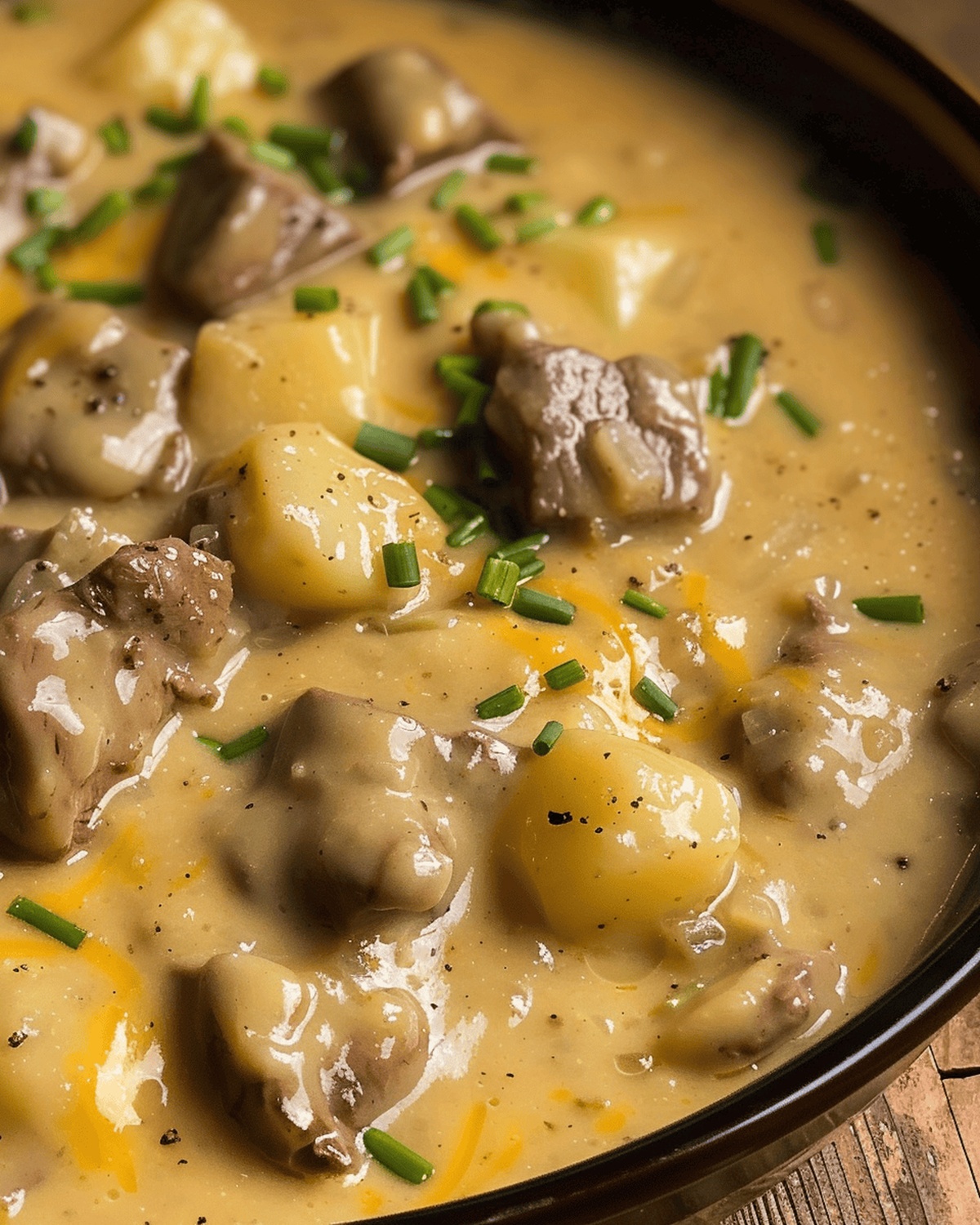 Hearty Steak and Potato Soup Recipe